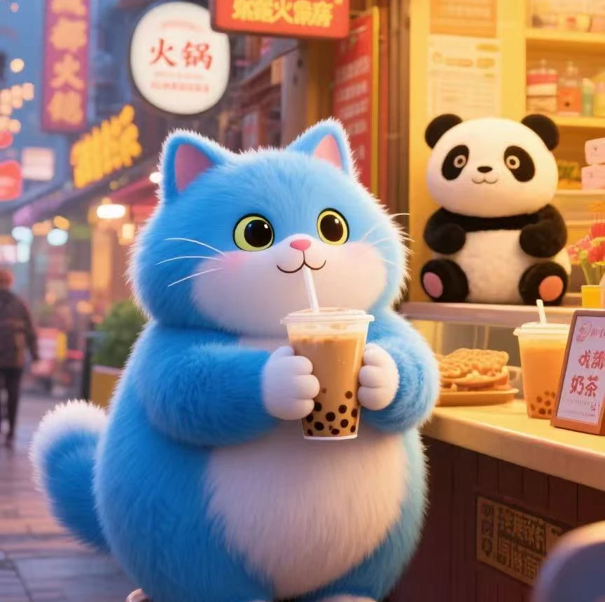 Blue Cat Logo